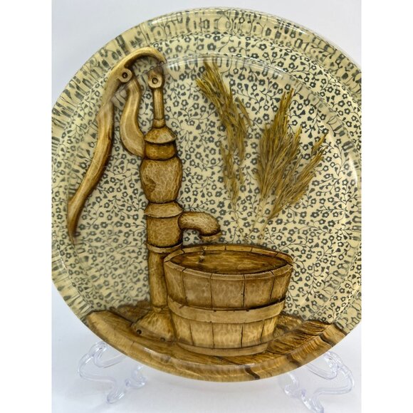 MCM Vintage Lucite Resin Trivet - Picture 2 of 6